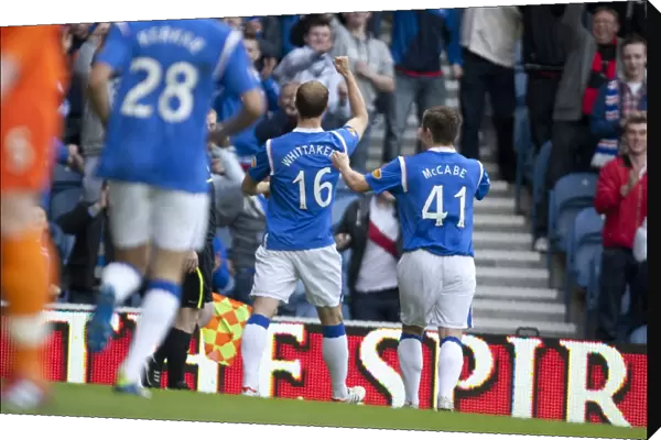 Rangers Steven Whittaker Scores Thriller: 5-0 Victory Over Dundee United at Ibrox Stadium