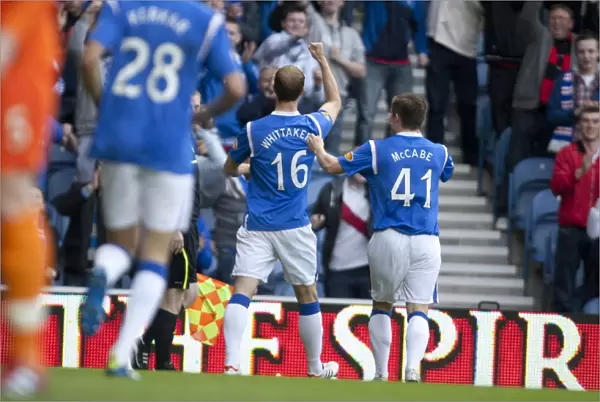 Rangers Steven Whittaker Scores Thriller: 5-0 Victory Over Dundee United at Ibrox Stadium