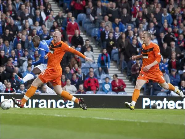 Rangers Sone Aluko Scores Brace: 5-0 Thrashing of Dundee United at Ibrox Stadium (Clydesdale Bank Scottish Premier League)