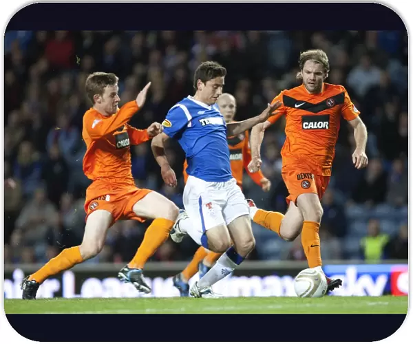 Rangers Alejandro Bedoya Scores Thrilling Fifth Goal: 5-0 Victory Over Dundee United (Clydesdale Bank Scottish Premier League, Ibrox Stadium)