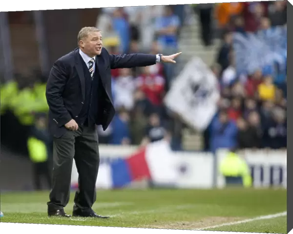 Ally McCoist and Rangers Dominant 5-0 Victory Over Dundee United at Ibrox Stadium