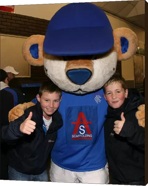Rangers 2-0 Kilmarnock: Family Fun Day with Broxi the Bear at Ibrox Stadium - Clydesdale Bank Premier League