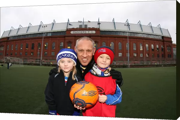 Mark Hateley's Visit to Ibrox: Rangers Lead 2-0 against Kilmarnock in the Clydesdale Bank Premier League