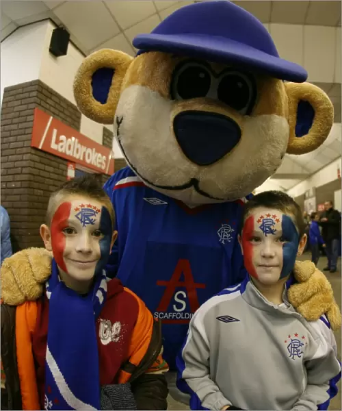 Rangers Football Club: Broxi Bear Family Fun Day & 2-0 Victory