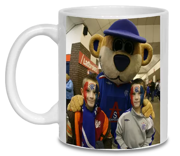 Rangers Football Club: Broxi Bear Family Fun Day & 2-0 Victory