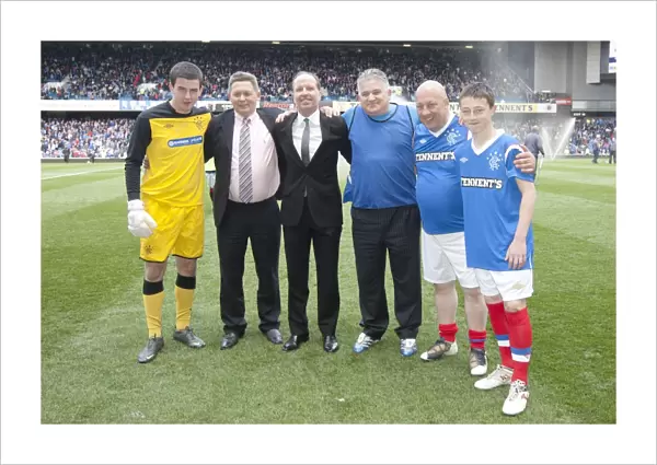 Thrilling Half-Time Penalty Showdown at Ibrox: Sponsors Go Head-to-Head in Epic Rangers vs Motherwell Clydesdale Bank Scottish Premier League Shootout