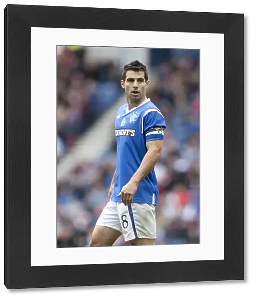 Carlos Bocanegra Leads Rangers in a 0-0 Stalemate against Motherwell at Ibrox Stadium