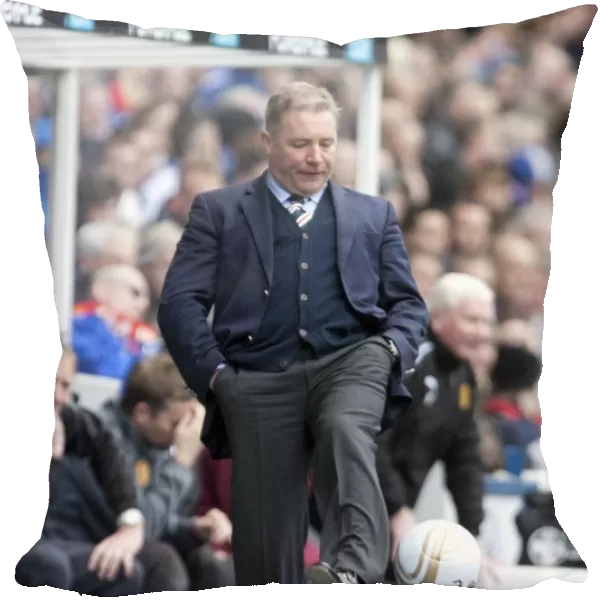 Ally McCoist at the Helm: A Tactical Battle - Rangers 0-0 Motherwell, Clydesdale Bank Scottish Premier League, Ibrox Stadium