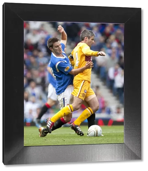 A Battle at Ibrox: Rangers vs Motherwell - Intense Rivalry Between Andy Little and Keith Lasley Ends in 0-0 Stalemate