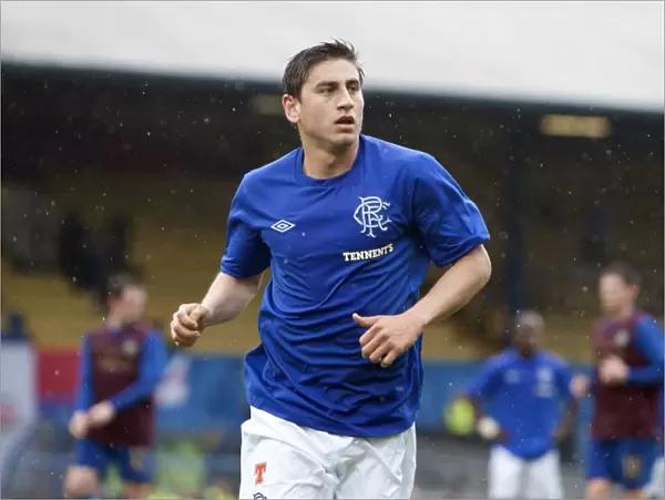 Alejandro Bedoya Scores the Second Goal: Rangers 2-0 Victory over Linfield at Windsor Park