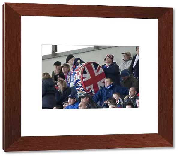 Rangers Fan's Triumph: Beating Linfield 2-0 at Windsor Park with a Drum in Hand