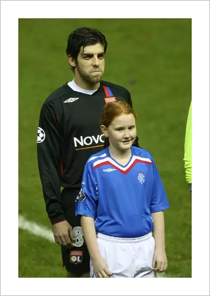 Rangers FC's Disappointed Ibrox Mascot Amidst 0-3 Defeat to Olympique Lyonnais (Champions League, Group E)
