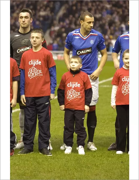 Rangers Football Club: Exciting 2-1 Win with Cash the Mascot for Cash for Kids Charity Event at Ibrox