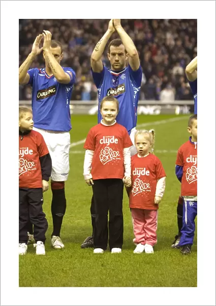 Cash the Rangers Mascot's Thrilling Day: A 2-1 Victory over Heart at Ibrox
