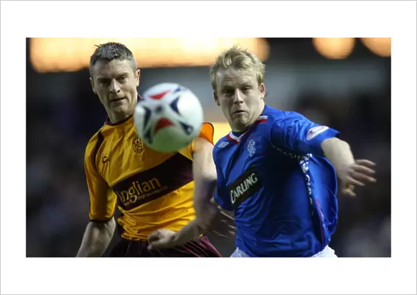 Steven Naismith Scores the Decisive Goal: Rangers 3-1 Victory over Motherwell at Ibrox Stadium