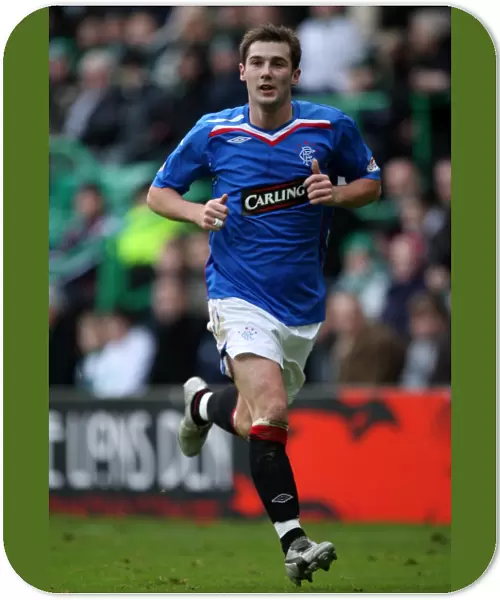 Kevin Thomson's Exultant Moment: Rangers 1-2 Victory Over Hibernian in the Clydesdale Bank Premier League
