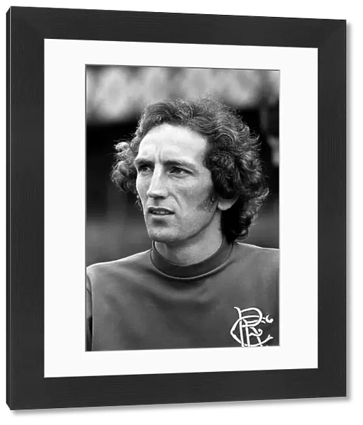 Rangers Football Club: Eric Morris at Historic Premier Division Photocall