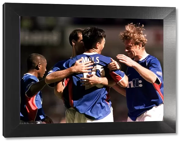 Rangers Football Club: Michael Mols Scores the Opening Goal Against Dundee (1999)