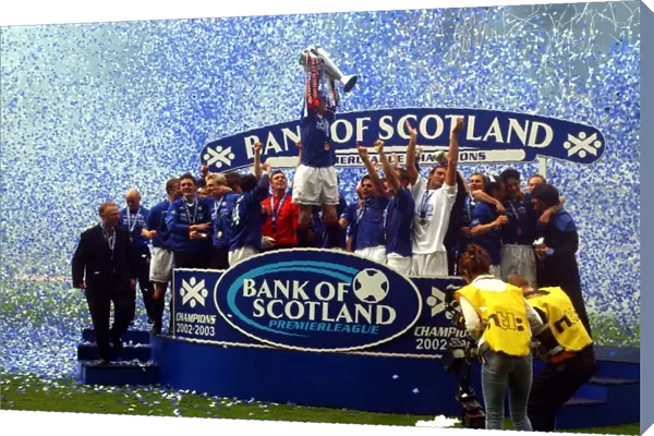 Rangers Football Club: Barry Ferguson's Historic Championship Triumph (Bank of Scotland Premier Division)