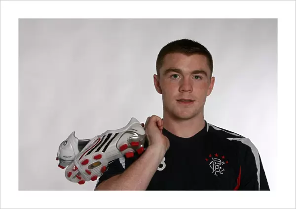 Rangers Youth Star John Fleck in Training at Murray Park