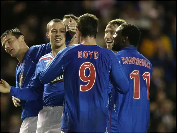 Rangers Alan Hutton's Euphoric Moment: 6-0 Goal vs East Stirlingshire in the Scottish Cup (2007-2008)