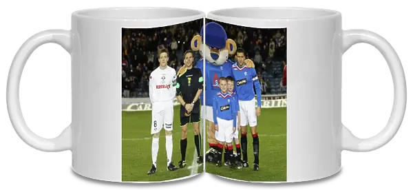 Rangers Mascot's Triumphant 6-0 Victory Celebration (2007-2008)