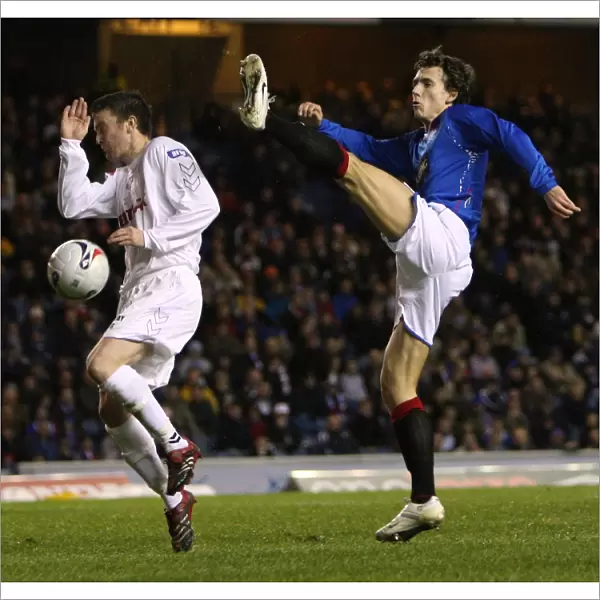 Alan Gow's Brilliant Performance: Rangers 6-0 Victory Over East Stirlingshire at Ibrox (2007-2008)