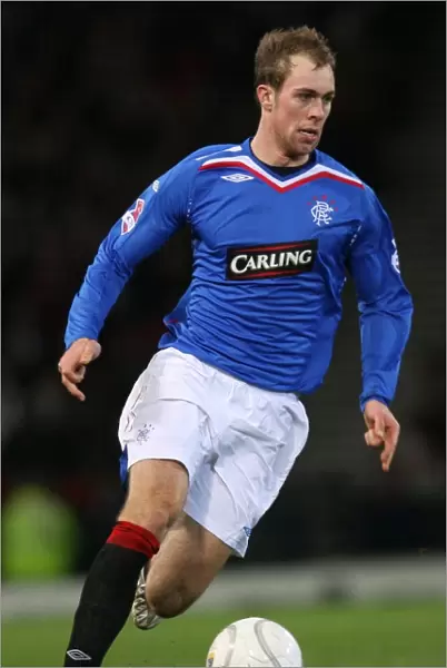 Steven Whittaker's Decisive Goal: Rangers Secure 2-0 Victory over Heart of Midlothian in CIS Insurance Cup Semi-Final