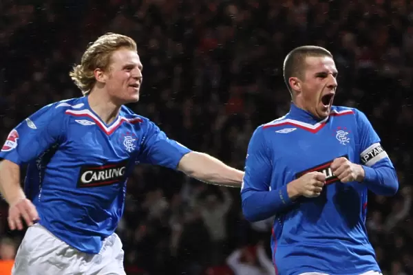Rangers FC: Barry Ferguson and Chris Burke's Euphoric Victory - 2-0 Over Heart of Midlothian in the CIS Insurance Cup Semi-Final at Hampden Park