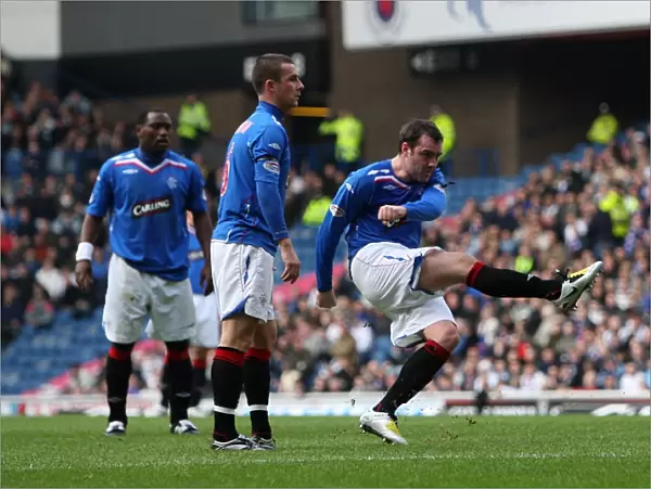 Rangers Kris Boyd Scores Spectacular Free-Kick: Rangers 2-0 Falkirk (Clydesdale Bank Premier League)