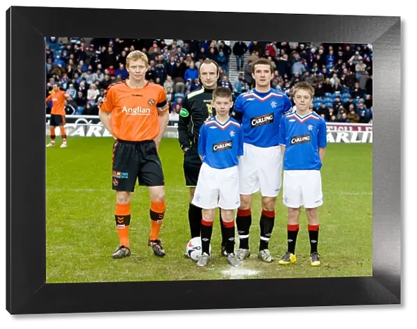 Rangers Ibrox Mascot Rejoices in Clydesdale Bank Scottish Premier League Victory: Rangers 2-0 Dundee United