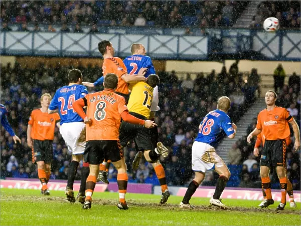 Alan Hutton Scores the Winning Goal: Rangers 2-0 Dundee United - Clydesdale Bank Scottish Premier League