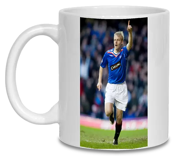 Naismith's Game-Winning Strike: Rangers 2-0 Dundee United, Clydesdale Bank Scottish Premier League, Ibrox