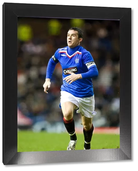 Barry Ferguson in Action: Rangers vs. Dundee United, Clydesdale Bank Scottish Premier League, Ibrox