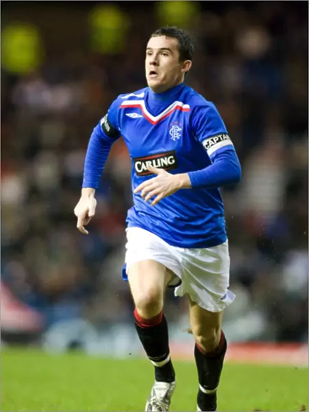 Barry Ferguson in Action: Rangers vs. Dundee United, Clydesdale Bank Scottish Premier League, Ibrox