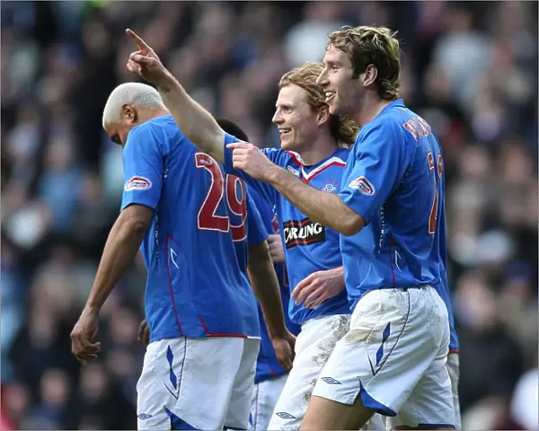Chris Burke's Triple: Rangers Euphoric Moment as they Secure a 4-2 Victory over Gretna