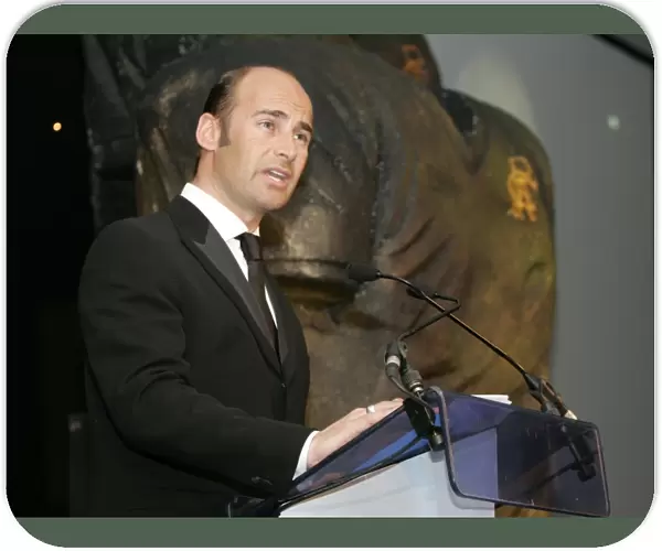 Martin Bain Inducted into Rangers Football Club Hall of Fame (2008) at Hilton Hotel, Glasgow