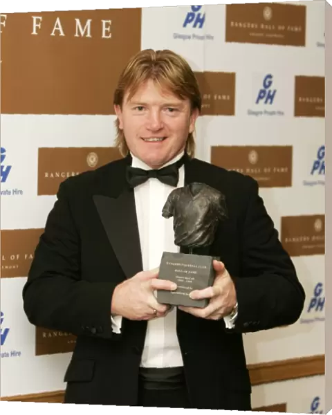 Stuart McCall Honored with Rangers Football Club Hall of Fame Award (2008)