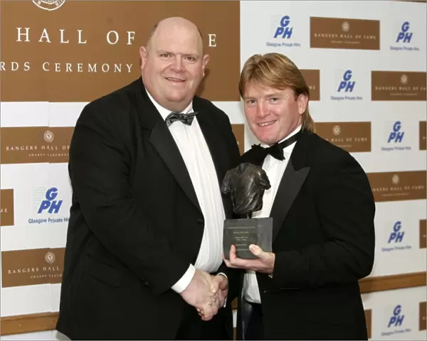 Stuart McCall Inducted into Rangers Football Club Hall of Fame (2008) at Hilton Hotel, Glasgow