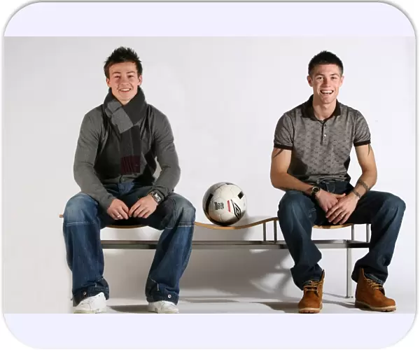 Rangers Football Club: Murray Park Training - Nurturing New Talents: Steven Lennon and Jordan McMillan