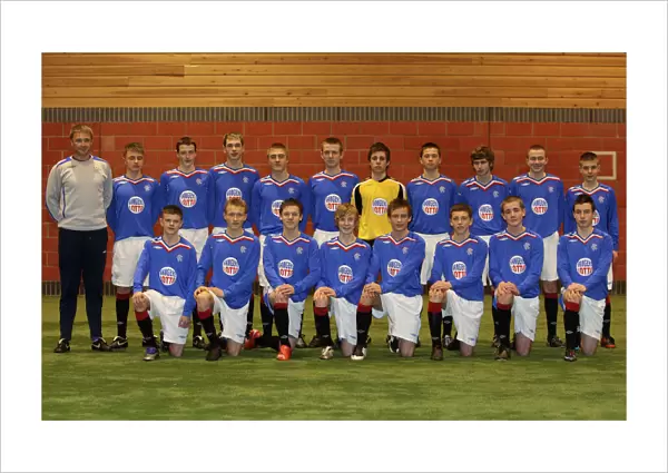 Soccer - Rangers - Under 15  /  17 Team Group - Murray Park