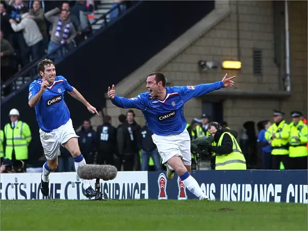 Rangers Kris Boyd Scores Dramatic Equalizer in CIS Insurance Cup Final vs. Dundee United (2008)
