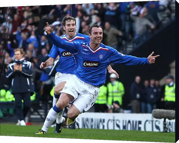 Kris Boyd's Dramatic Equalizer: Rangers Secure CIS Insurance Cup Final Victory vs. Dundee United (2008)
