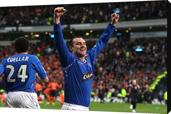 Kris Boyd's Triumphant Goal: Rangers CIS Insurance Cup Final Victory over Dundee United (2008)