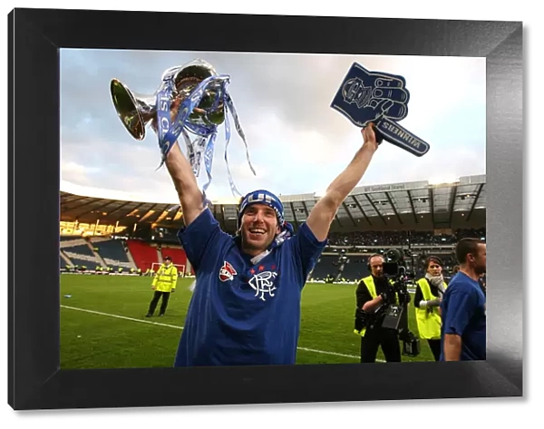 Rangers FC: Kirk Broadfoot's Triumphant Lift of the CIS Insurance Cup (2008)