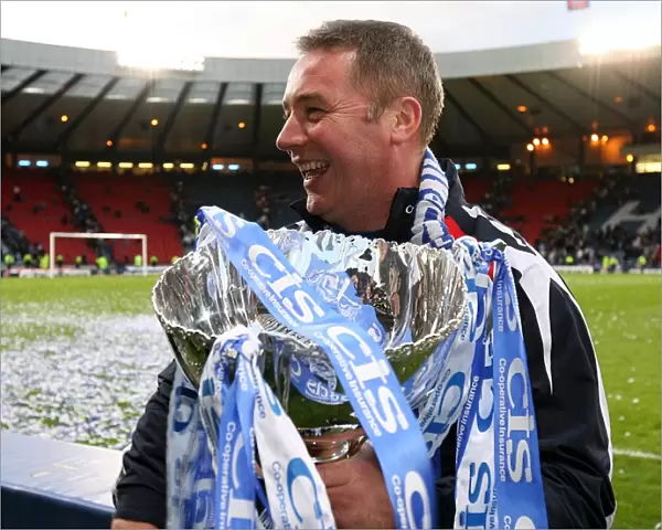 Rangers Football Club: Ally McCoist and Team Celebrate CIS Insurance Cup Victory (2008)