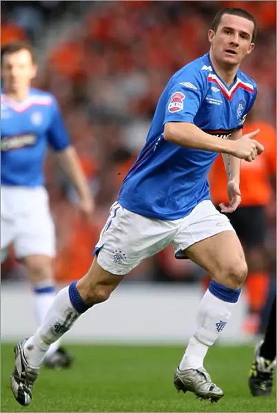 Rangers FC: Barry Ferguson Celebrates CIS Insurance Cup Victory over Dundee United (2008)