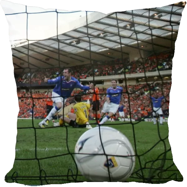 Kris Boyd Scores the Thrilling Winning Goal for Rangers in the 2008 CIS Cup Final at Hampden Park