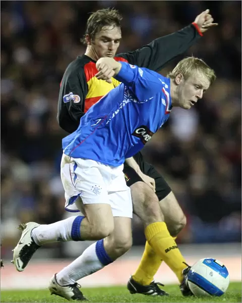 Steven Naismith's Dramatic Equalizer: Rangers vs. Partick Thistle in the Scottish Cup Clash at Ibrox