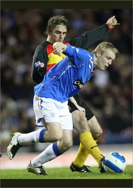 Steven Naismith's Dramatic Equalizer: Rangers vs. Partick Thistle in the Scottish Cup Clash at Ibrox